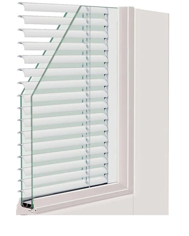 Easy Cleaning with Internal Mini Blinds